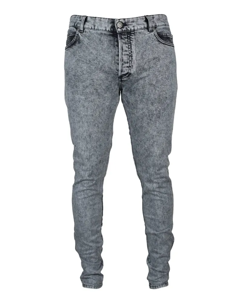 Balmain faded-effect jeans - Grau Grau
