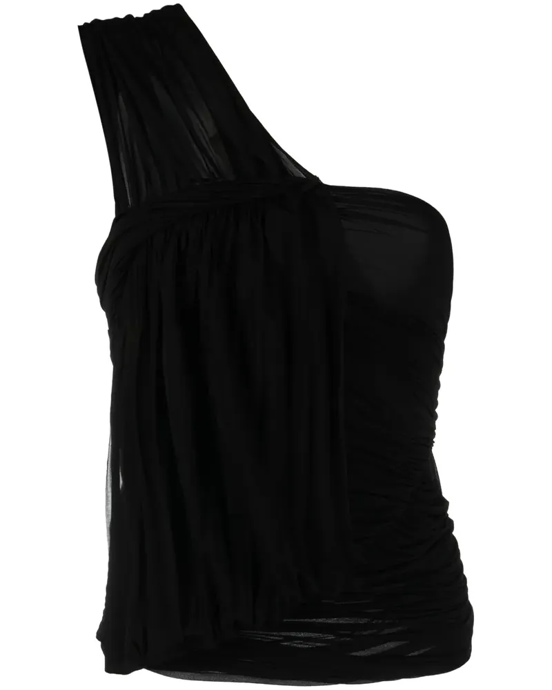 Rick Owens Edfu Oberteil - Schwarz Schwarz