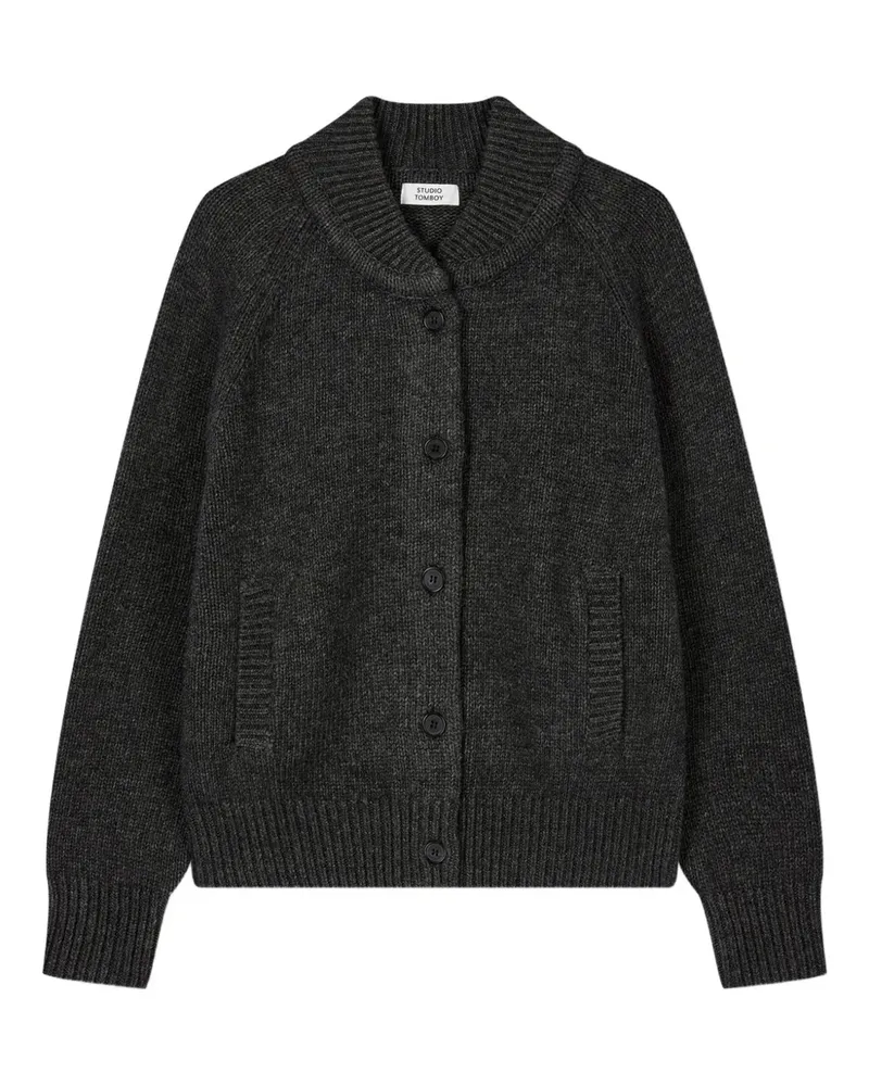 STUDIO TOMBOY button-fastening cardigan - Grau Grau