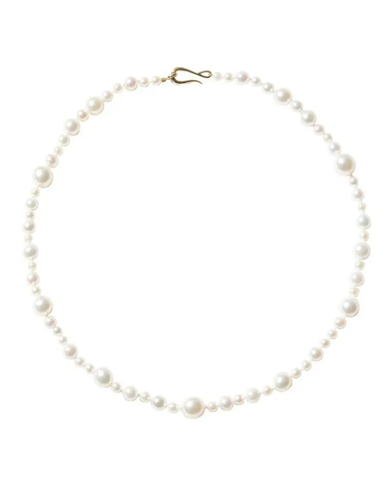 MIZUKI 14kt Bubble Gelbgold-Perlenkette Gold