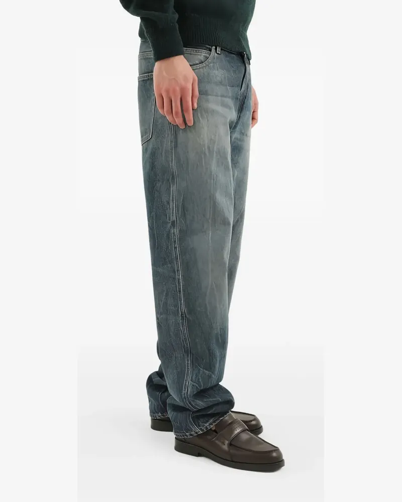1989 STUDIO Jeans mit Tragefalten - Blau Blau