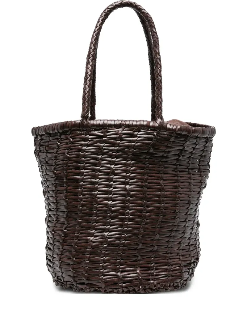 Dragon Diffusion Beuteltasche aus Leder - Braun Braun