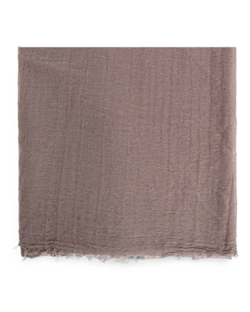 Rick Owens Ausgefranster Schal - Rosa Rosa
