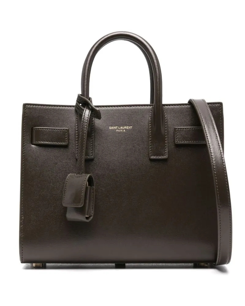 Saint Laurent Nano Sac de Jour Shopper Grün