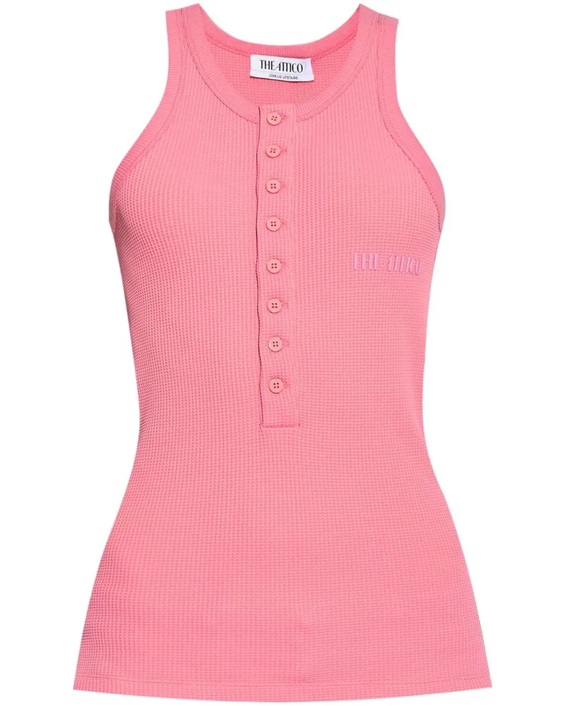 ATTICO Oberteil mit Logo - Rosa Rosa