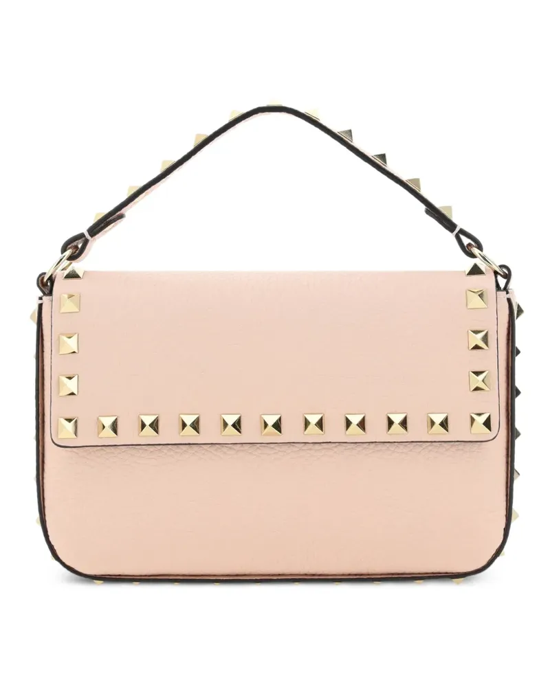 Valentino Garavani mini Rockstud leather tote bag - Rosa Rosa