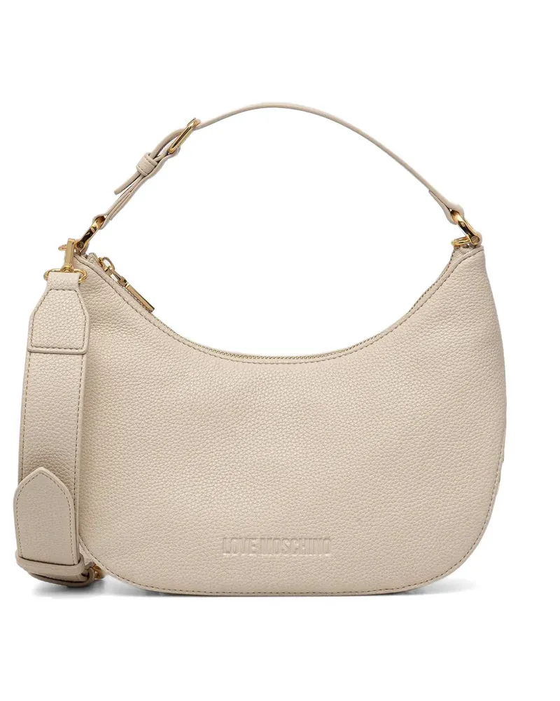 Moschino logo-detail tote bag - Nude Nude