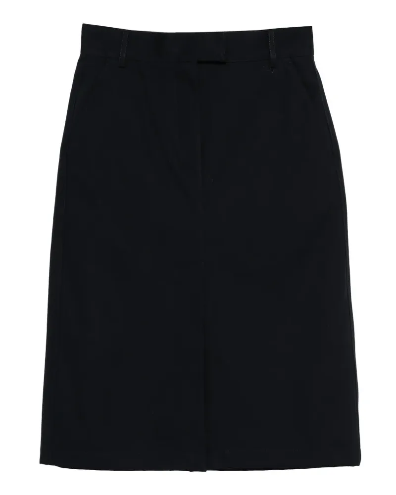 A.P.C. Minirock mit Taschen - Blau Blau