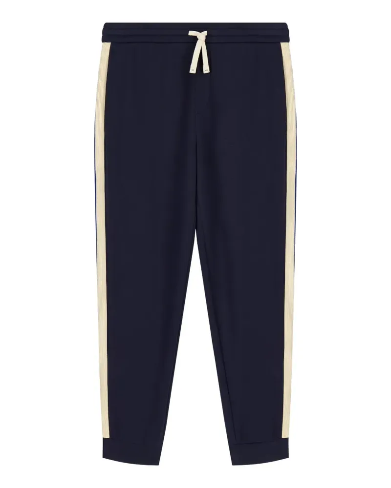 Armani Exchange side-stripe track pants - Blau Blau