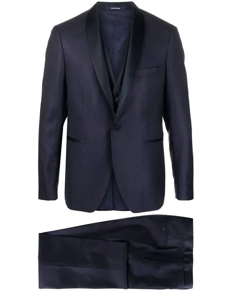 Tagliatore Dreiteiliger Anzug - Blau Blau