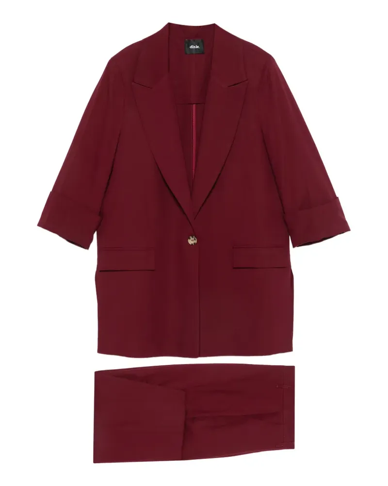 Dixie single-breasted suit - Rot Rot