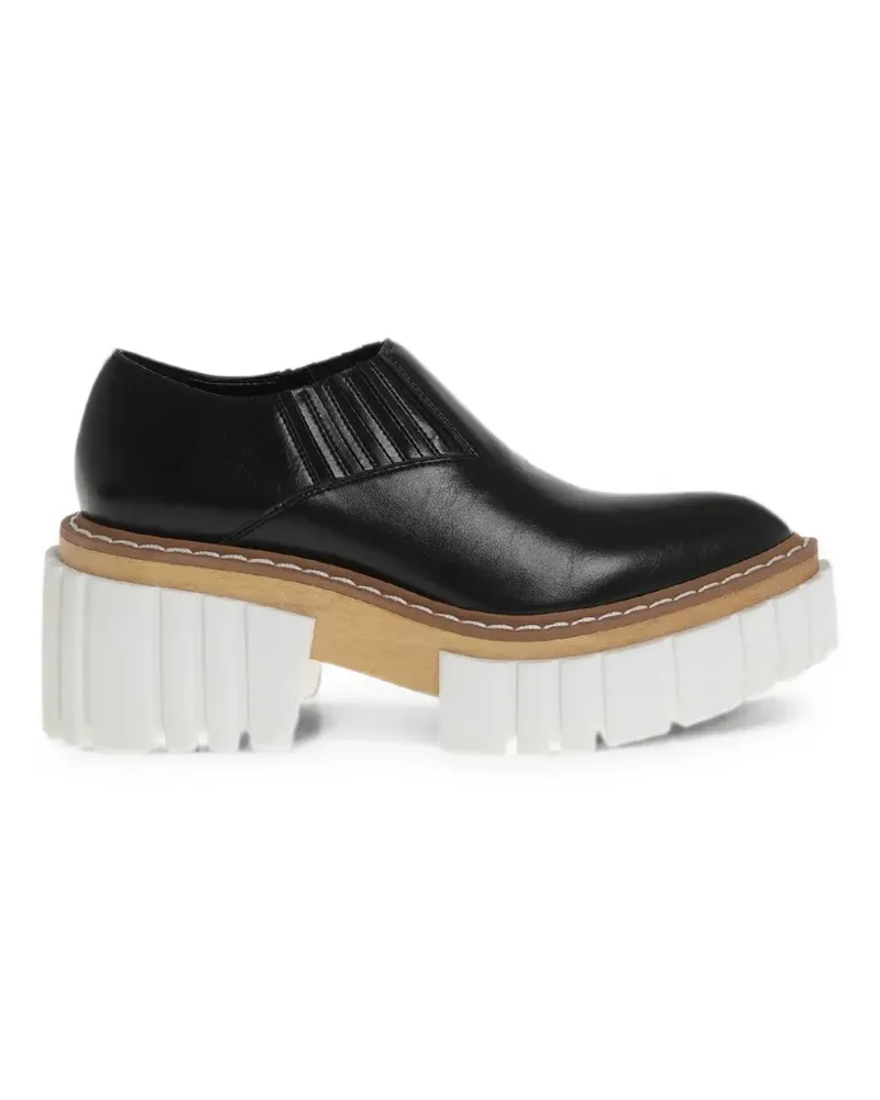Stella McCartney Emilie wedge-heel sneakers - Schwarz Schwarz