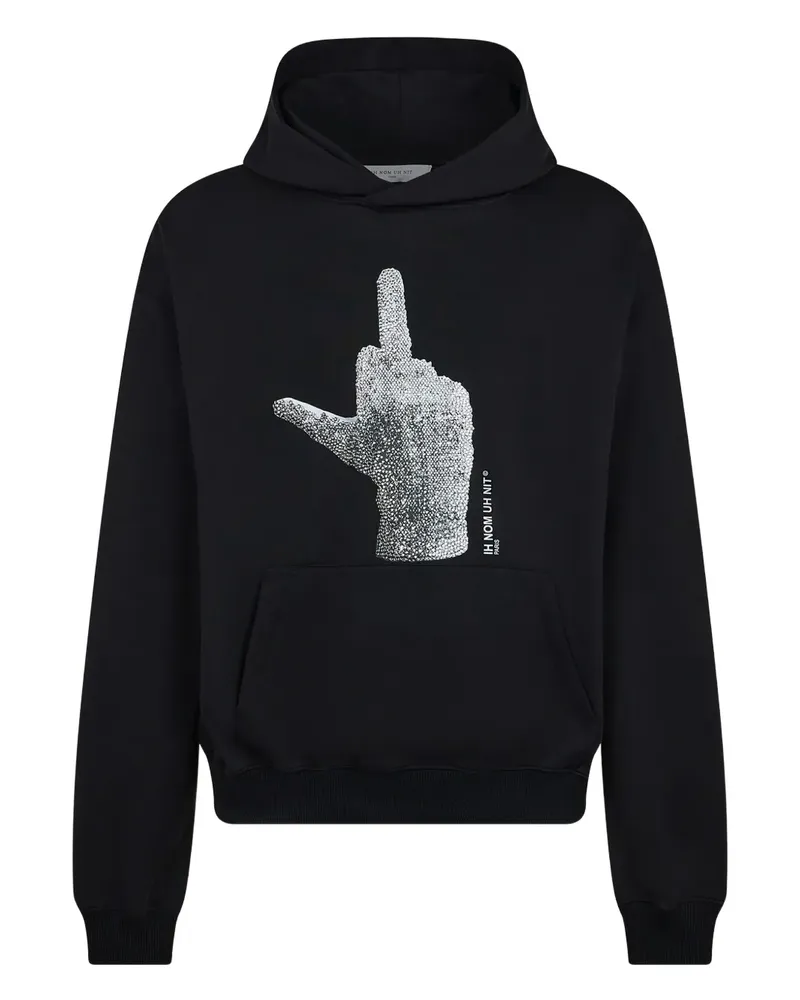 IH NOM UH NIT Diamond Glove hoodie - Schwarz Schwarz