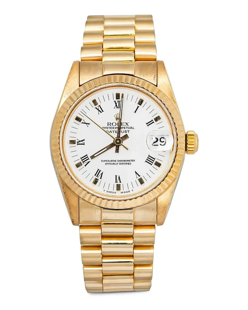 Rolex Datejust Armbanduhr 31mm - Weiß Weiß