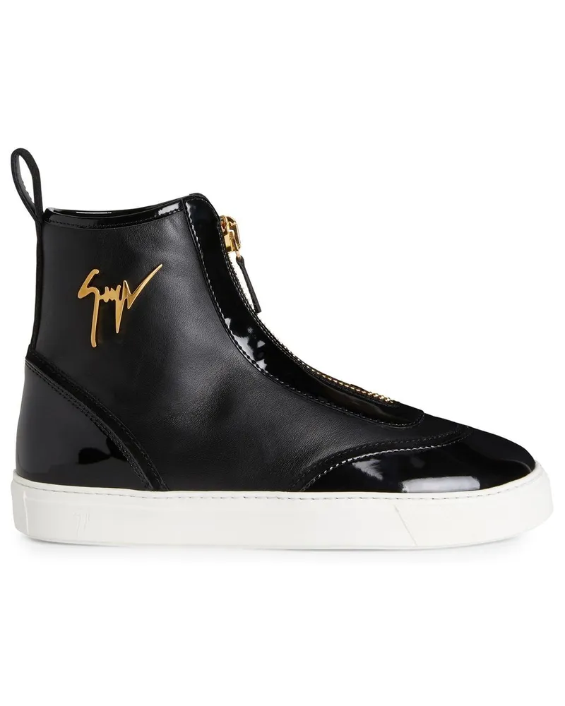 Giuseppe Zanotti Zenas Sneaker-Boots - Schwarz Schwarz
