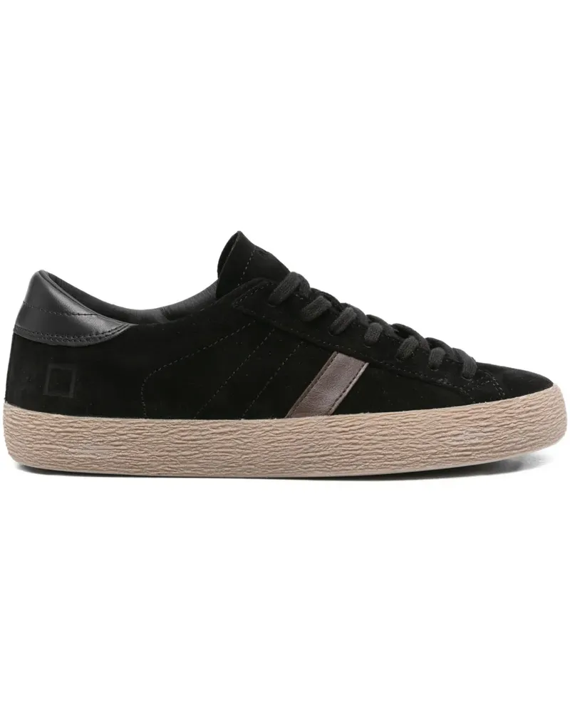D.A.T.E. Hill Low Sneakers aus Wildleder - Schwarz Schwarz
