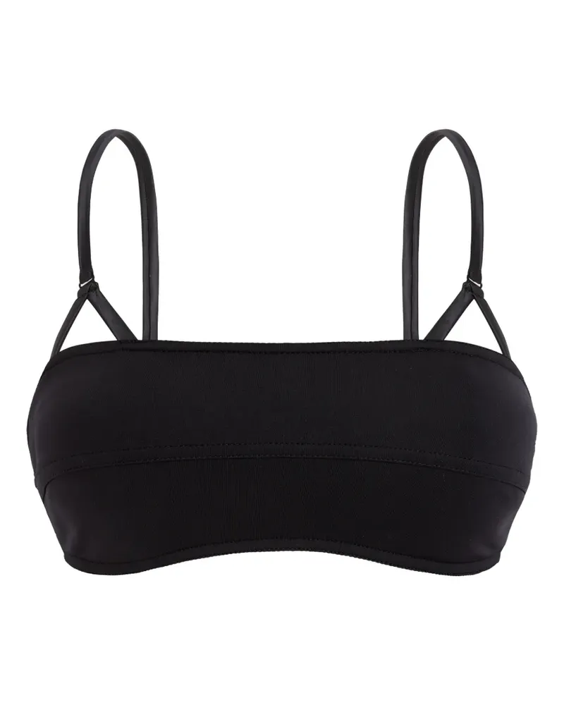 Vilebrequin Sculpting bralette bikini top - Schwarz Schwarz
