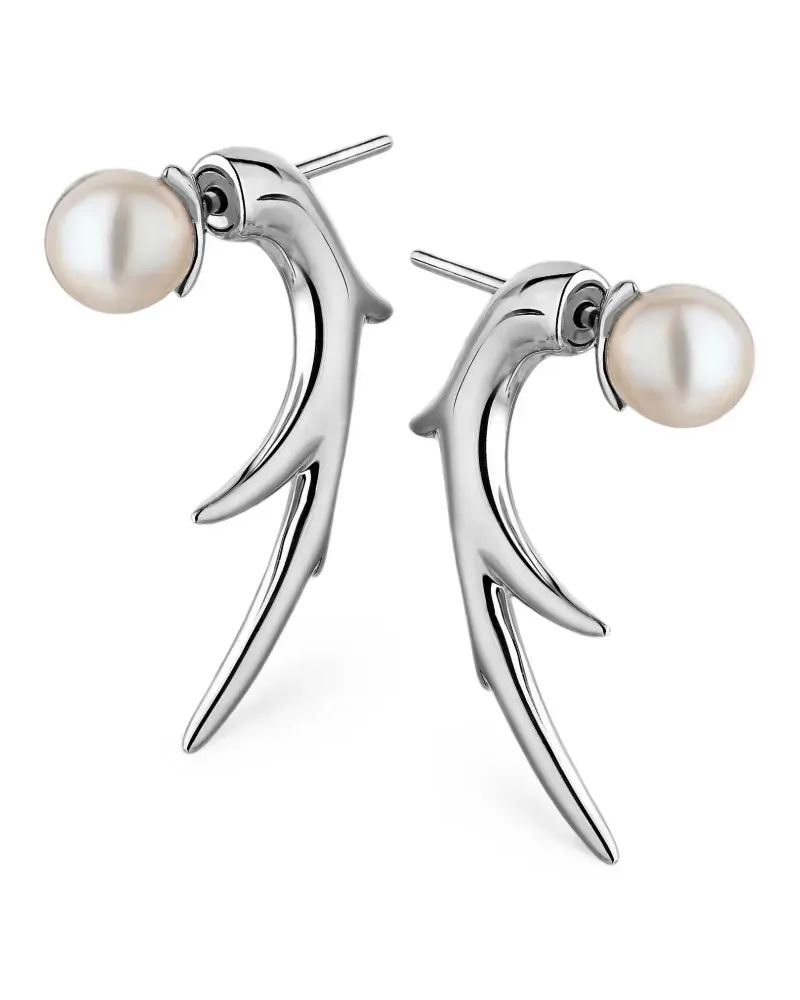 Shaun Leane Cherry Blossom' Perlenohrringe - Silber Silber