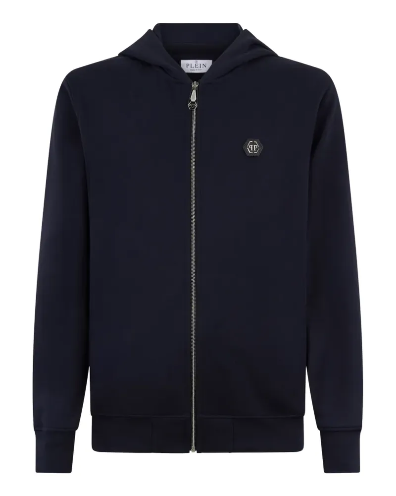 Philipp Plein zip hoodie - Blau Blau