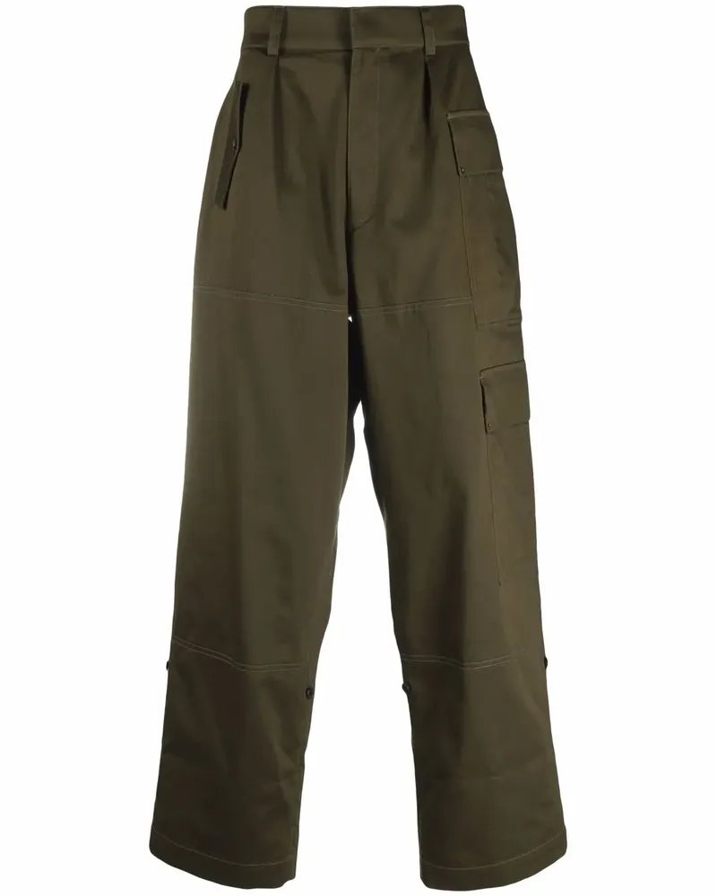 Loewe Cargohose mit geradem Bein - Grün Grün