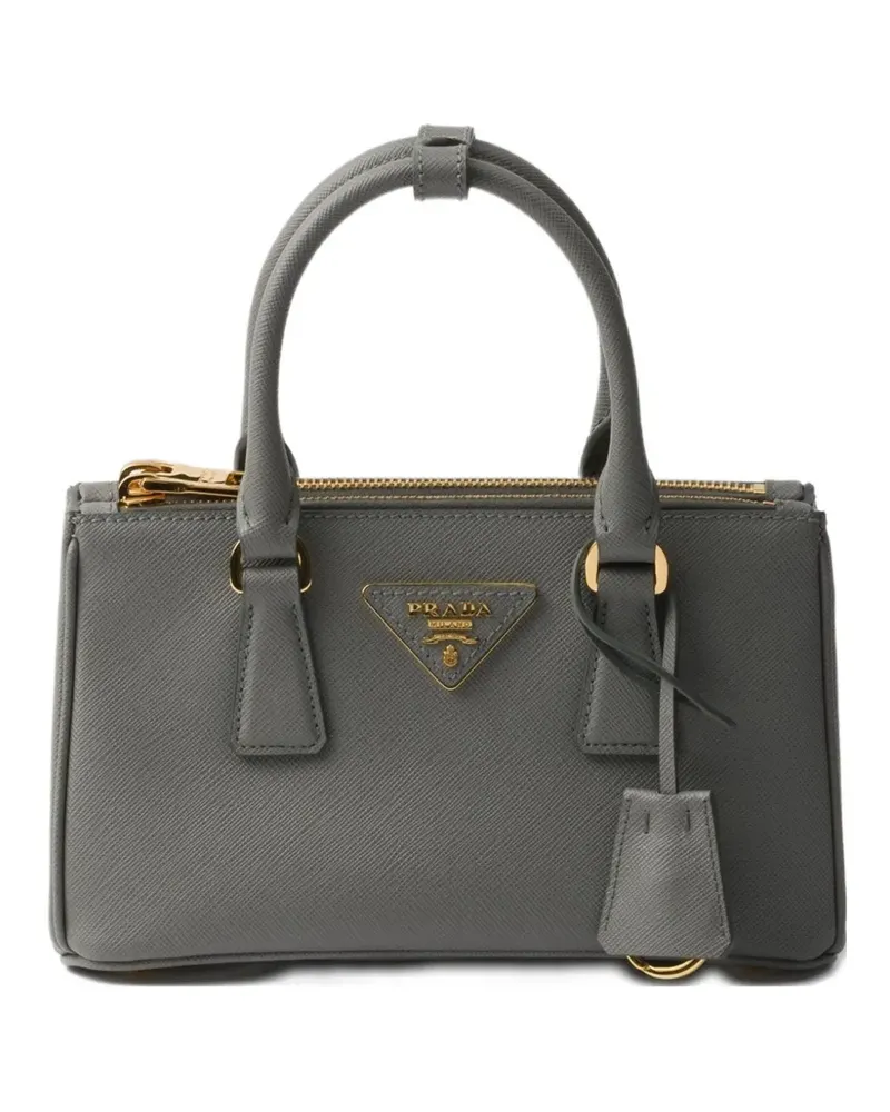 Prada Mini Galleria Tasche - Grau Grau