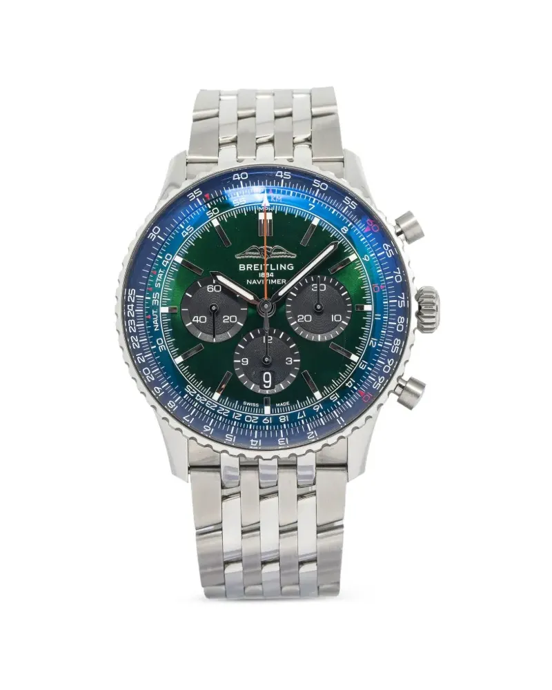 Breitling Pre-owned Navitimer B01 46mm - Grün Grün