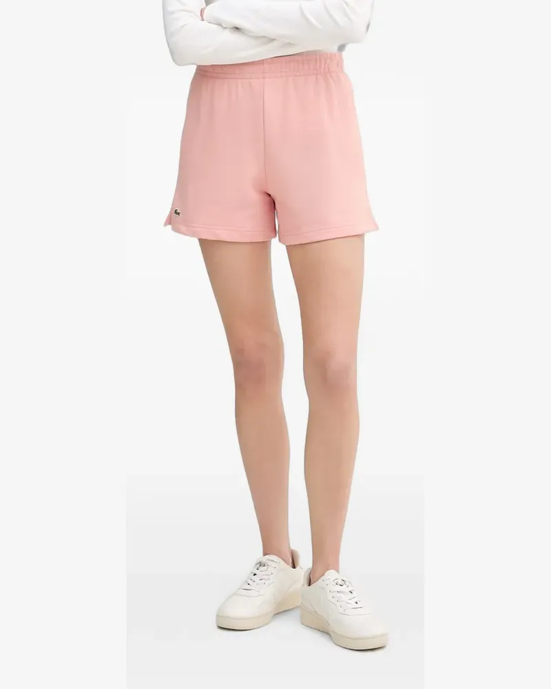 Lacoste Joggingshorts mit Logo-Patch - Rosa Rosa