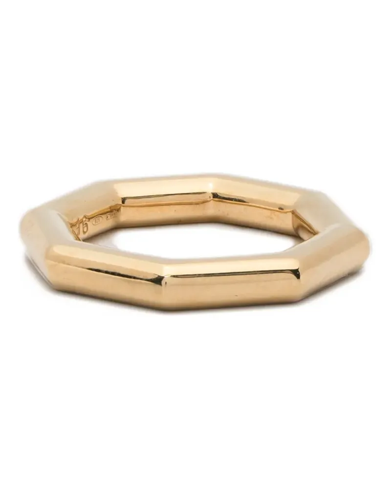 Fersera The Sculptor's octagon ring - Gold Gold