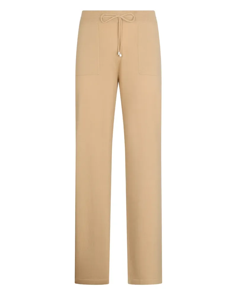Malo drawstring track pants - Nude Nude