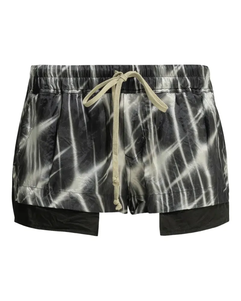 Rick Owens Fog mini shorts - Schwarz Schwarz