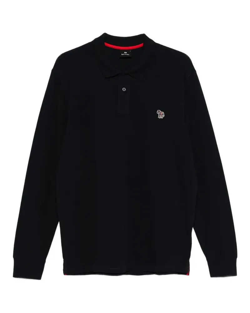 Paul Smith Poloshirt mit Stickerei - Blau Blau