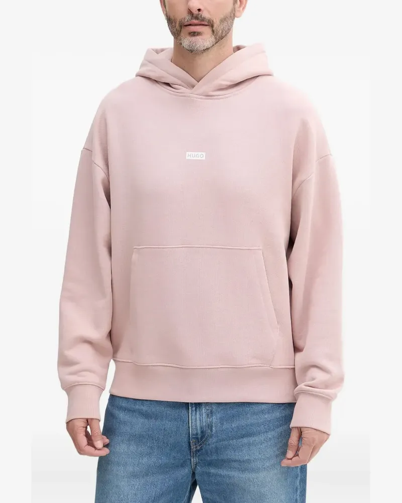 HUGO BOSS Nazardo Hoodie mit Logo-Print - Rosa Rosa