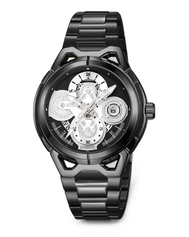 Invicta S1 Rally Armbanduhr 44mm - Silber Silber