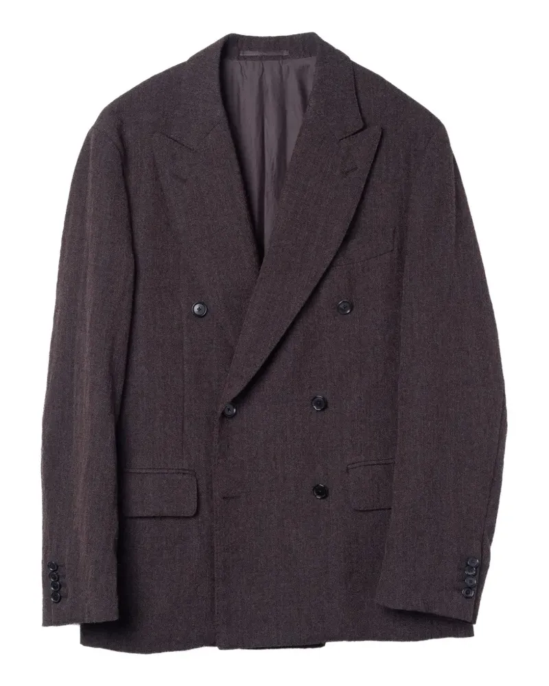 Kaptain Sunshine double-breasted blazer - Braun Braun
