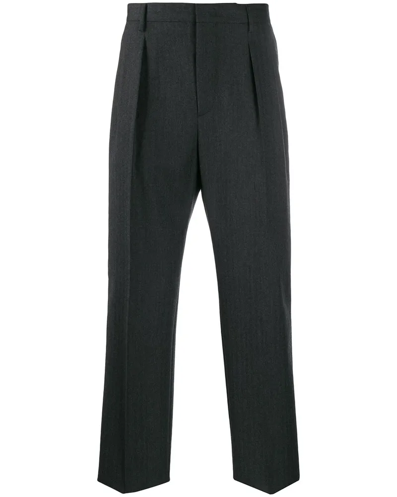 Valentino Garavani Hose mit geradem Bein - Grau Grau