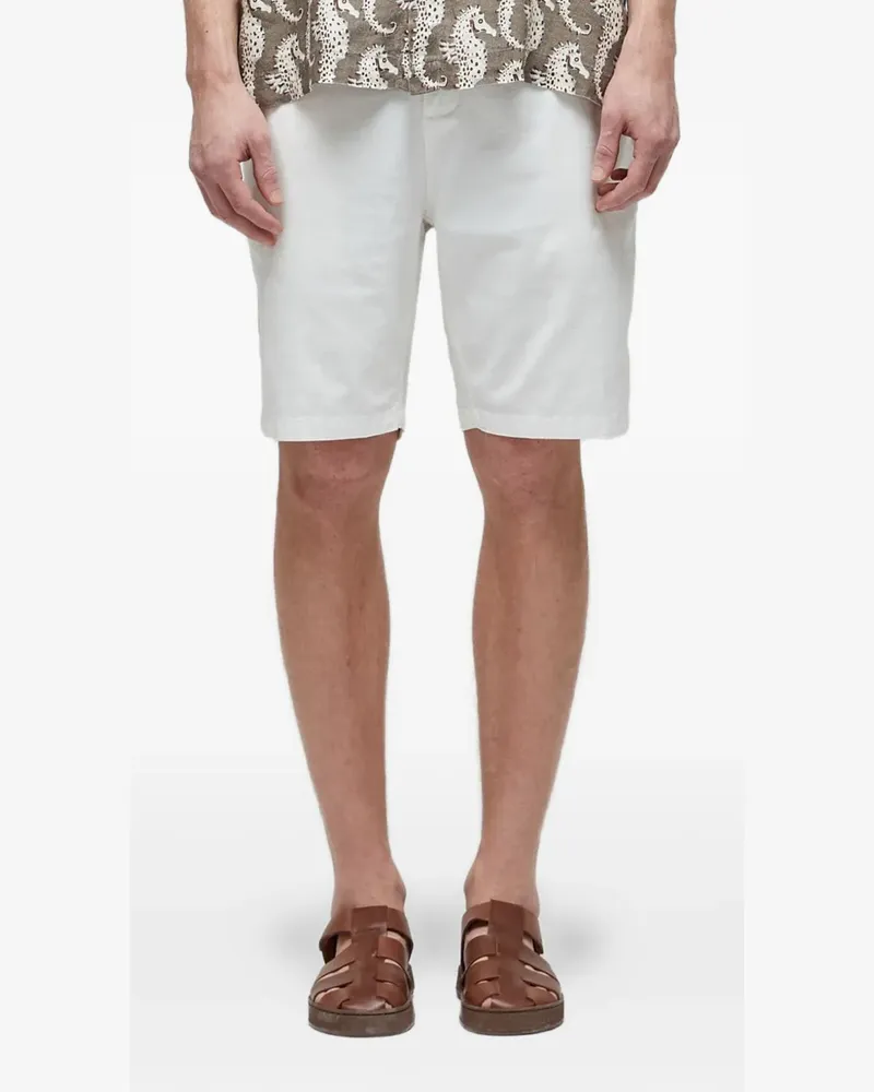 Osklen Basic Shorts aus Leinen - Weiß Weiß