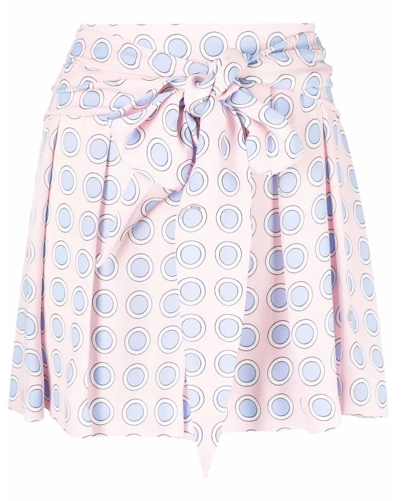 Moschino Shorts mit Print Rosa