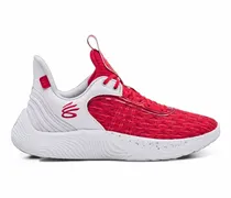 Curry Flow 9 Low-Top-Sneakers - Weiß
