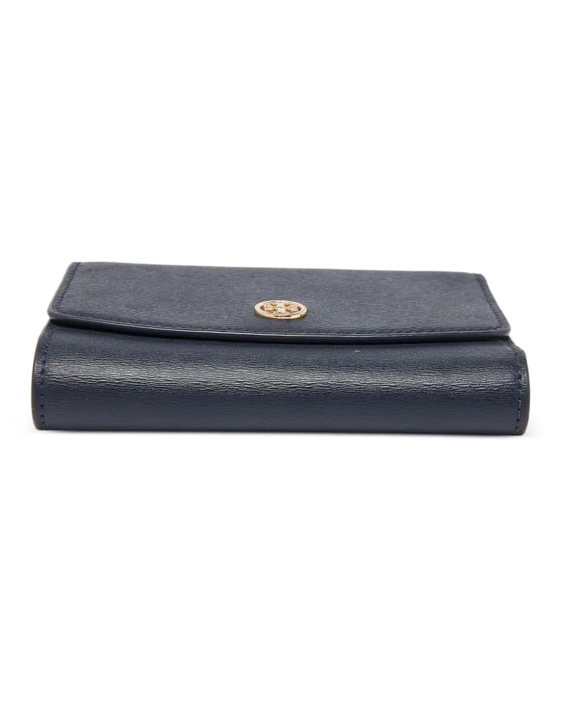 Tory Burch Robinson flap wallet - Blau Blau