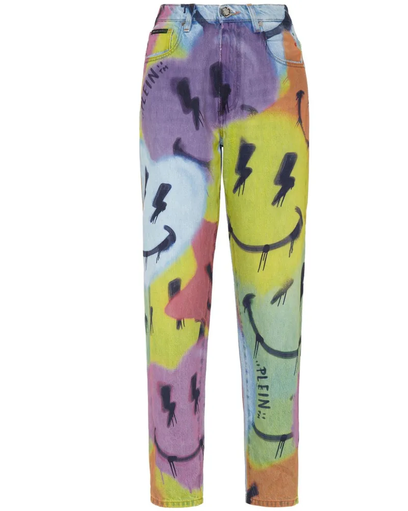 Philipp Plein Jeans mit geradem Bein - Gelb Gelb