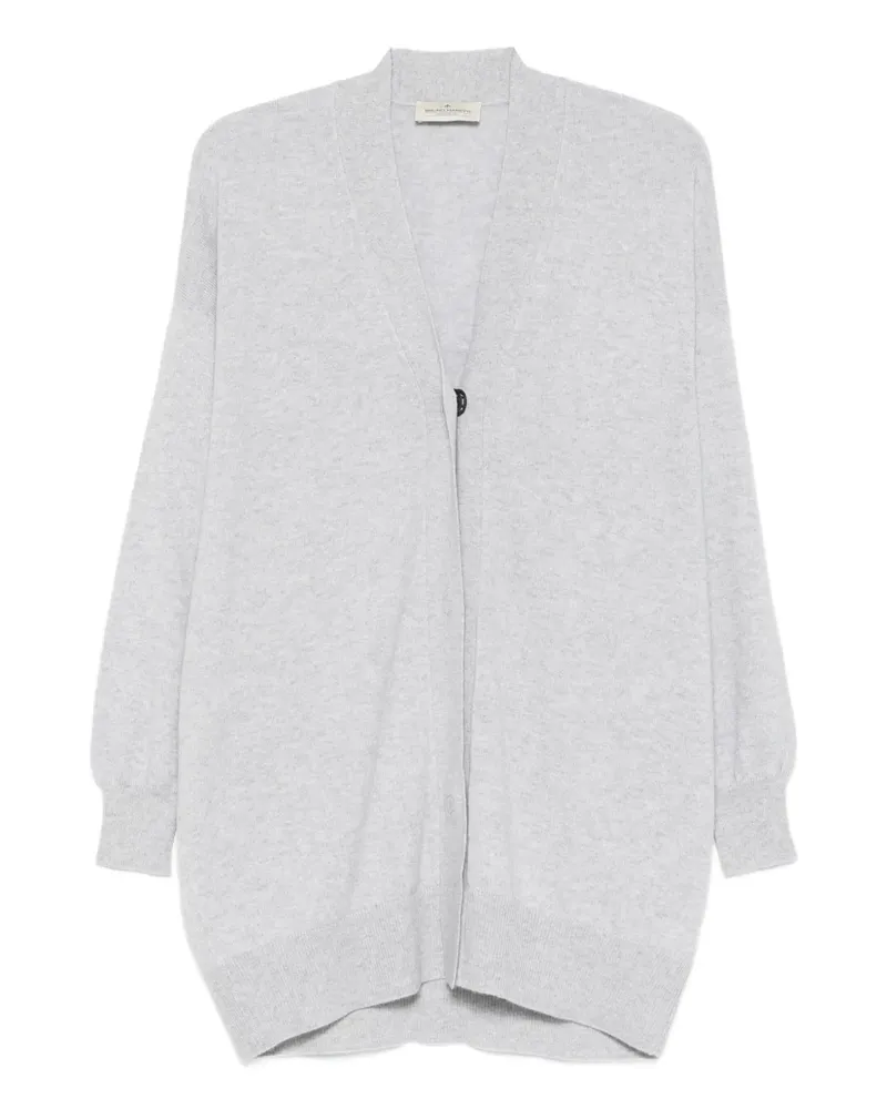 Bruno Manetti Cardigan mit V-Ausschnitt - Grau Grau
