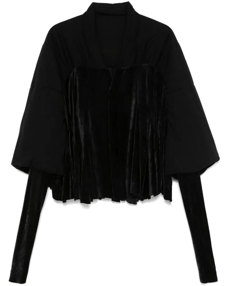 Rick Owens Lilies Duvetessa Cropped-Jacke - Schwarz Schwarz