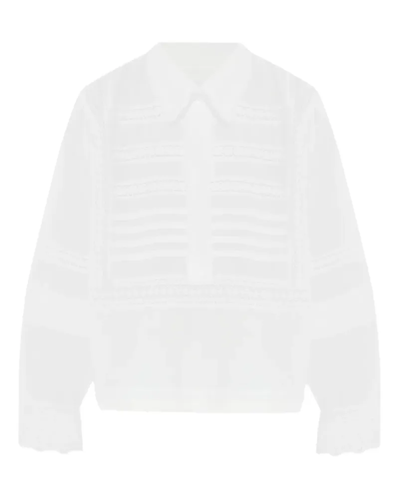 MUNTHE Ferdie Bluse - Weiß Weiß