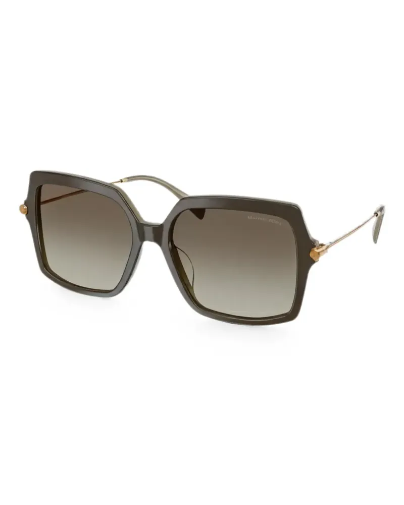 Michael Kors geometric-frame sunglasses - Grün Grün