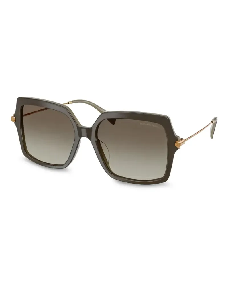 Michael Kors Sonnenbrille mit geometrischem Gestell - Grün Grün