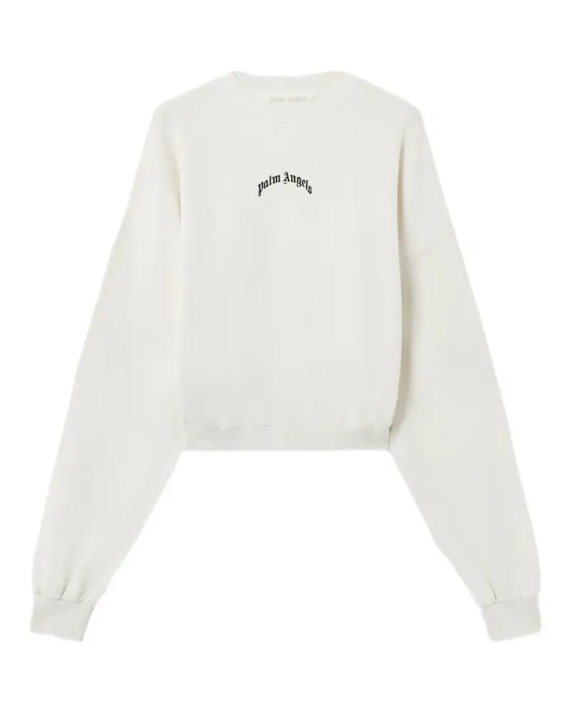 Palm Angels Sweatshirt mit Logo-Print - Nude Nude