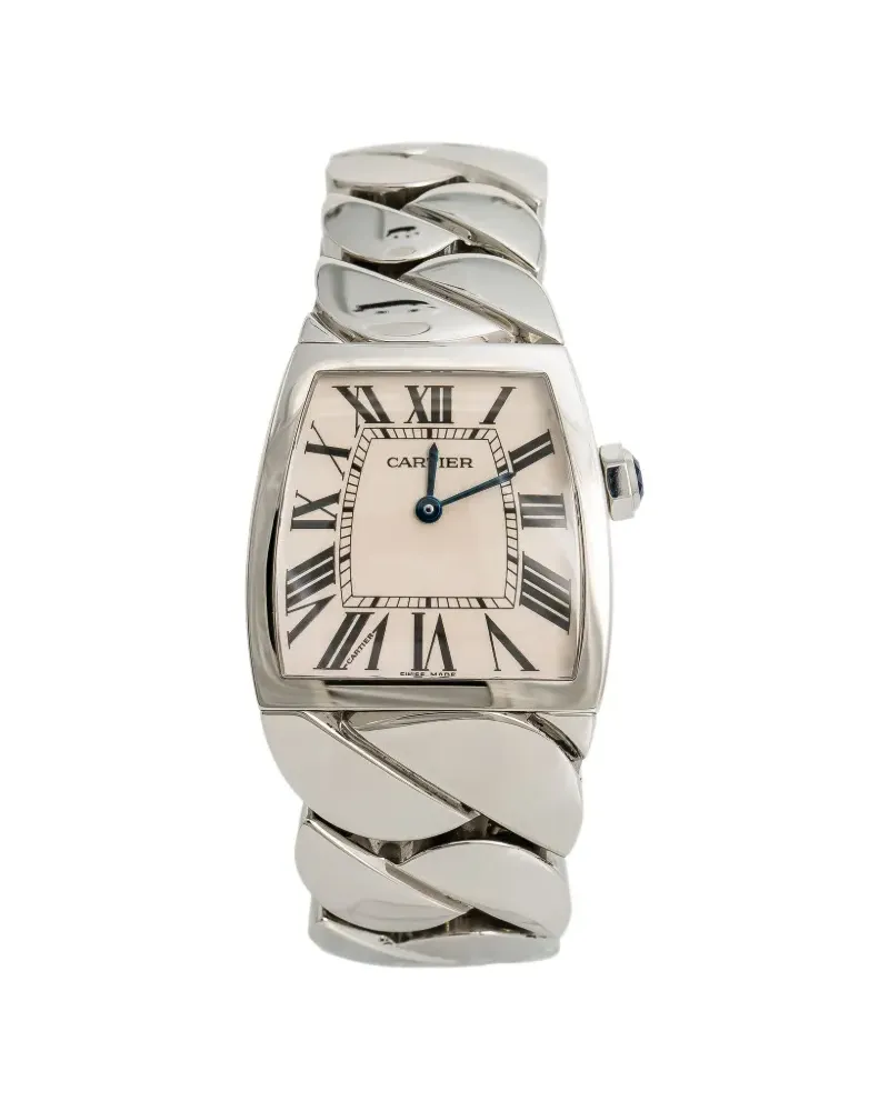 Cartier La Dona Edelstahl 28mm - Weiß Weiß
