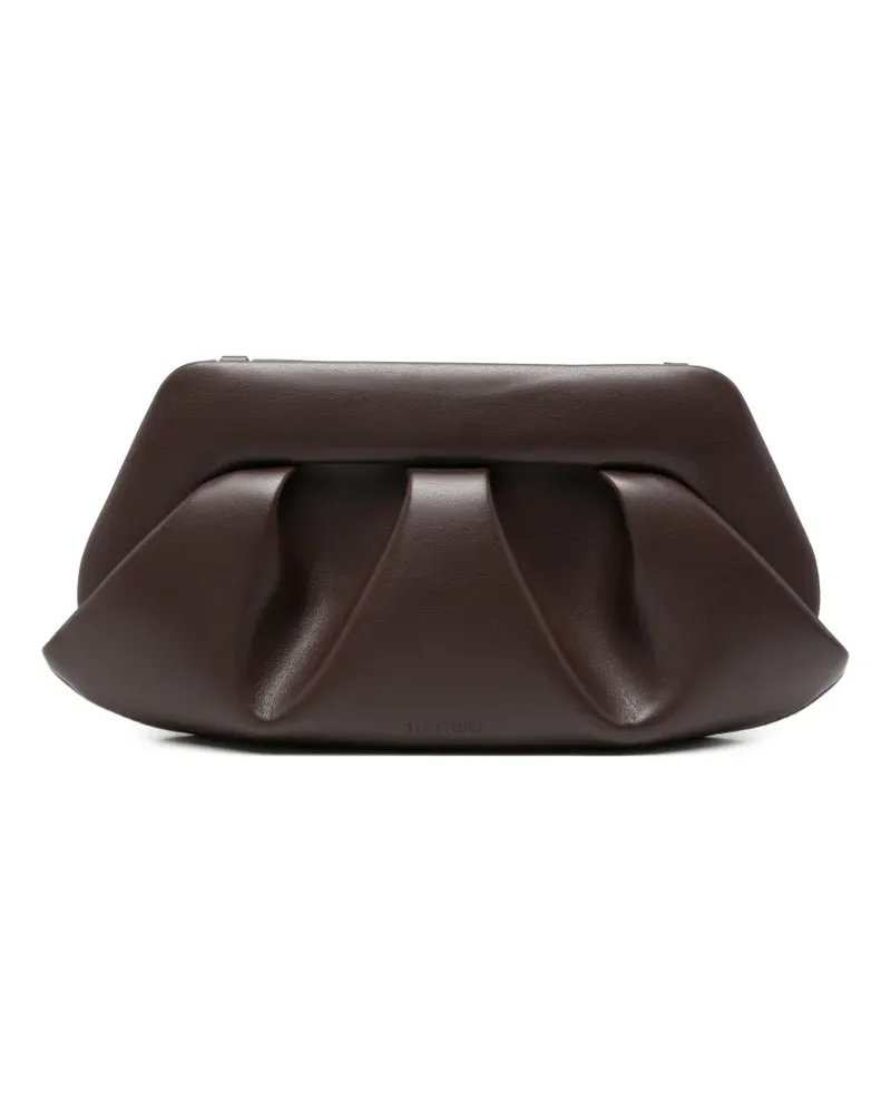 THEMOIRÈ Geraffte Clutch - Violett Violett