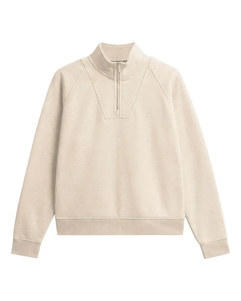 Pringle of Scotland Sweatshirt mit Reißverschluss - Nude Nude