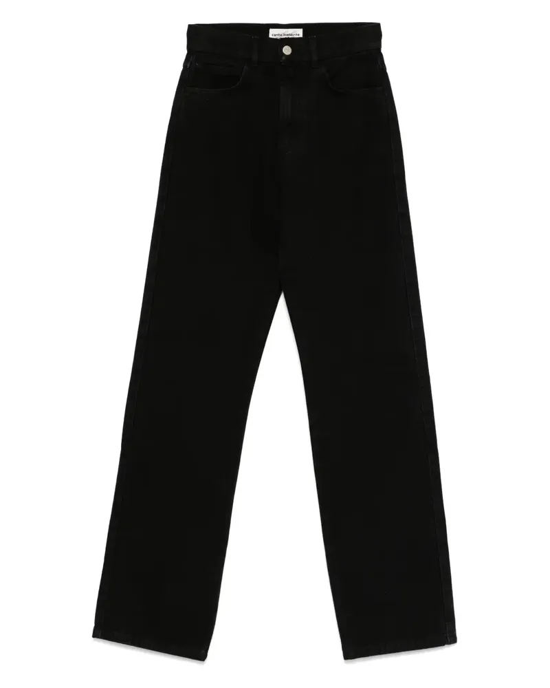 Carne Bollente Jeans mit Stickerei - Schwarz Schwarz